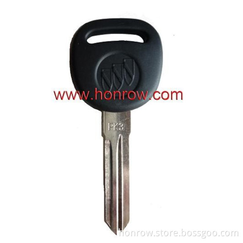Buick transponder key with "PK3"letter in blade--4D60,ID48 to choose